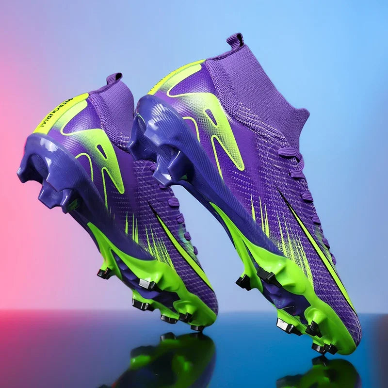 Neue Herren-Fußballschuhe Trainingsschuhe FG Ultraleichte Fußballschuhe Outdoor Drop Shipping Fußballschuhe Rutschfeste lange Stollen