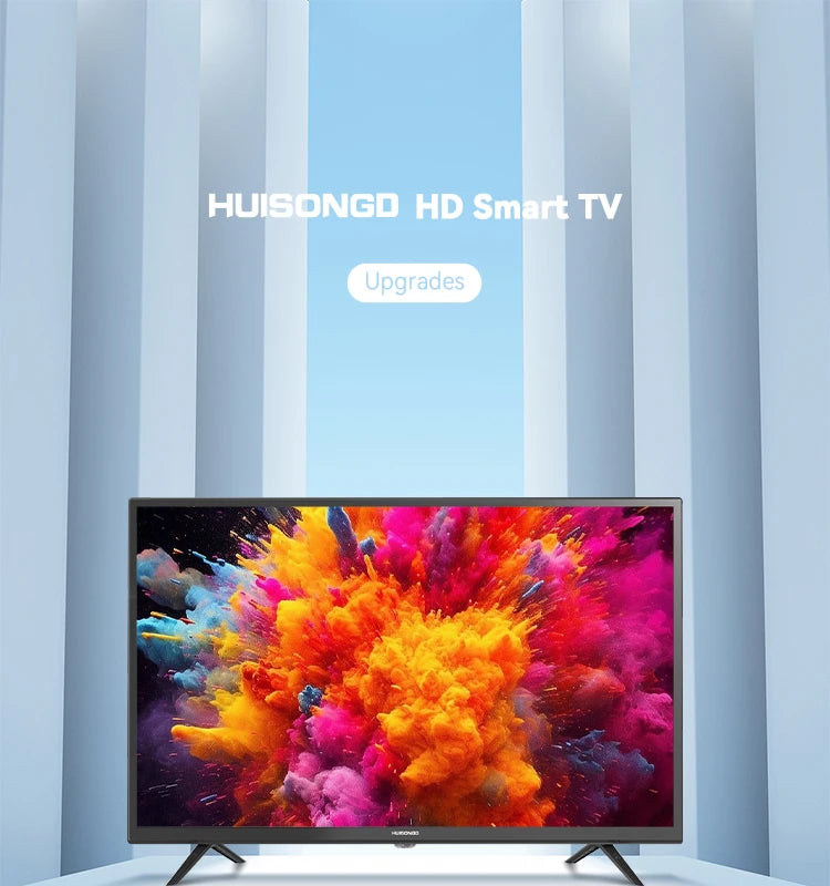 Guangdong Television 21.5 Inches Smart RV TV Direct Factory Sale High-Definition LED Backlight Portable 12V Power Hot Selling