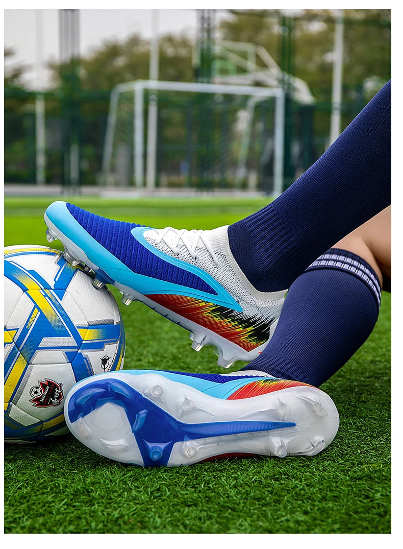 FG Herren Fußballschuhe Hochwertige Turf-Fußballschuhe für Sneaker-Training Fußballstiefel Chuteira Campo 35-45