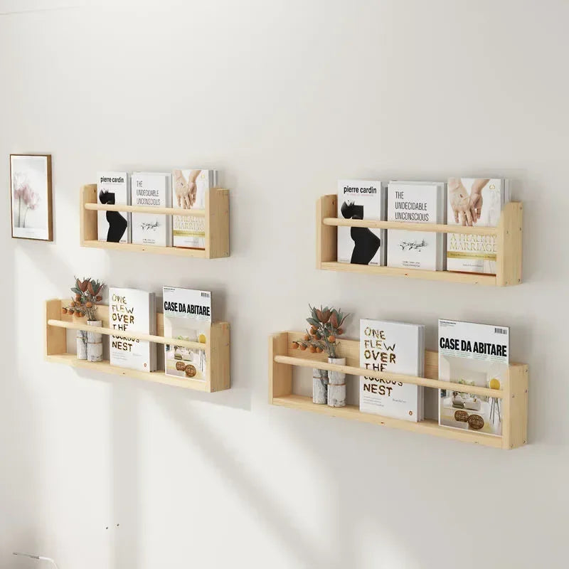 Schwebende Regale für die Wand Kinderzimmer Bücherregal Kinder Bücherregal für Wohnzimmer Schlafzimmer Deko Küche Gewürzregal Badezimmer Aufbewahrungsregal