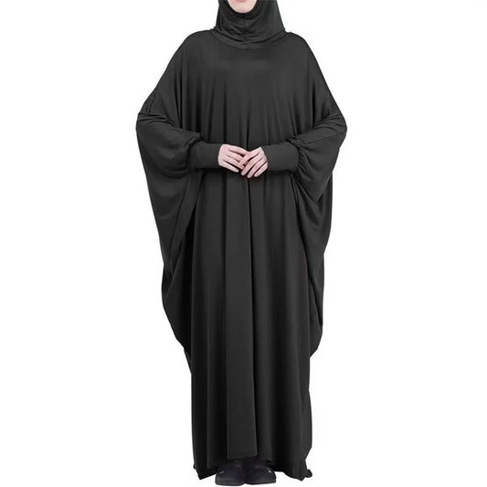 2025 New Ramadan Eid Hooded Muslim Abaya Women One Piece Amira Prayer Garment Hijab Dress Turkey Kaftan Robe Maxi Gown Clothing