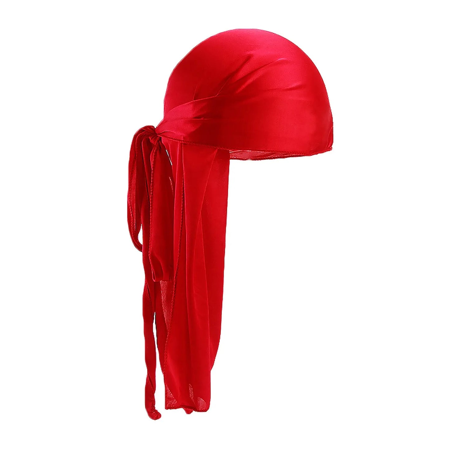 Long Tail Vorgebundene Elastische Kopfbedeckung Bandana Imitat Seide Durag Piratenhut Babyhaube Hip Hop Kappe Turban Hijab Kinder