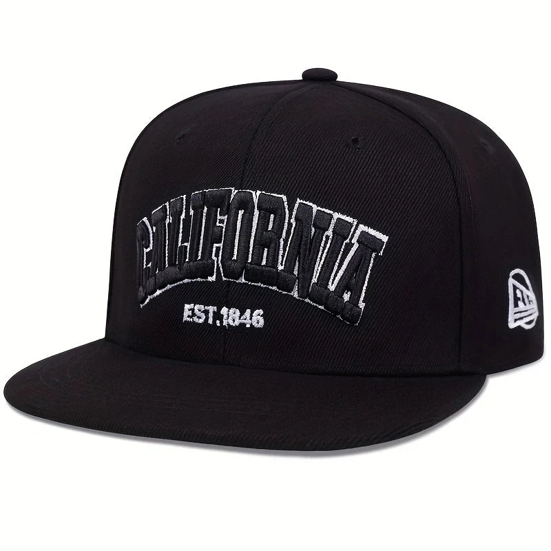 Chapeaux hip-hop unisexes brodés de lettres Printemps et automne Casquettes de baseball réglables de sport décontracté Chapeau de protection solaire