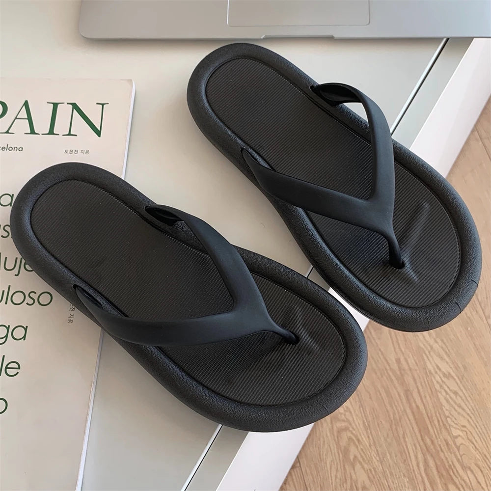 XIXITIAO Women's Flip-flops Summer Sandals for Women Fashion Soft Summer Outdoor Beach Shoes New Arch Support Recovery Slippers