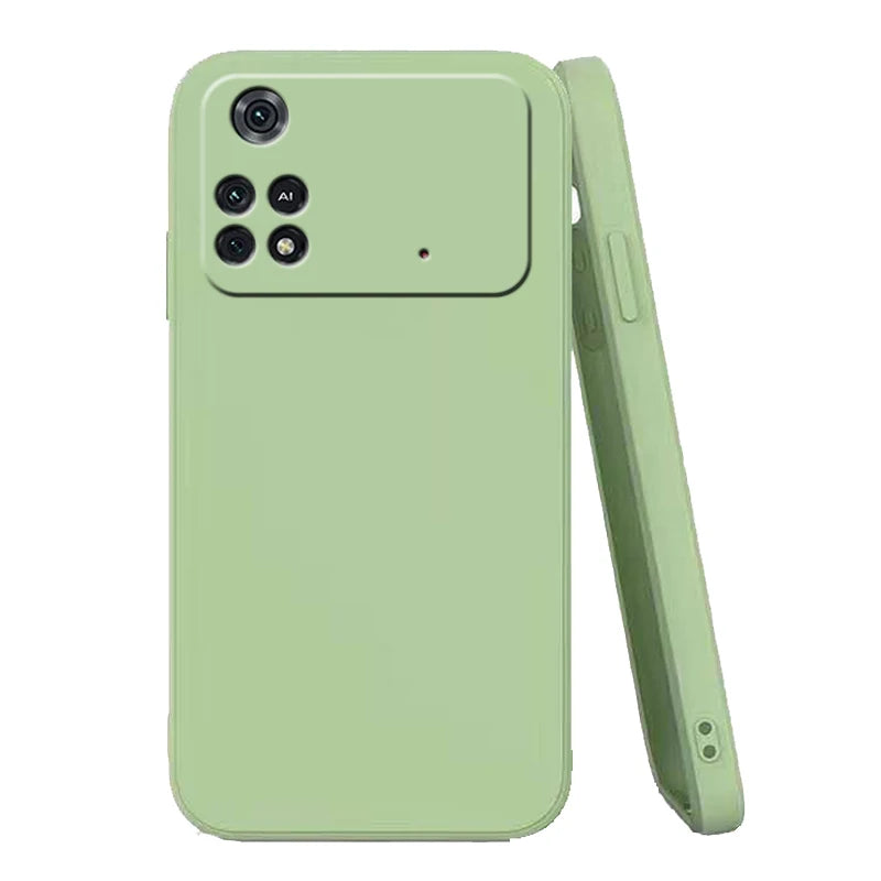 Ricestate case For Xiaomi Poco M4 Pro 4G Soft Silicone Matte Camera Protective Phone Cover For POCO M4 Pro 4G Case Coque Slim