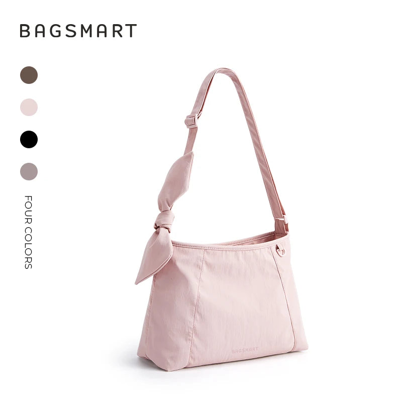 Sacs à bandoulière BAGSMART pour femmes, sac fourre-tout polyvalent léger et décontracté, sac à bandoulière pour le travail, sac hobo sous l'épaule