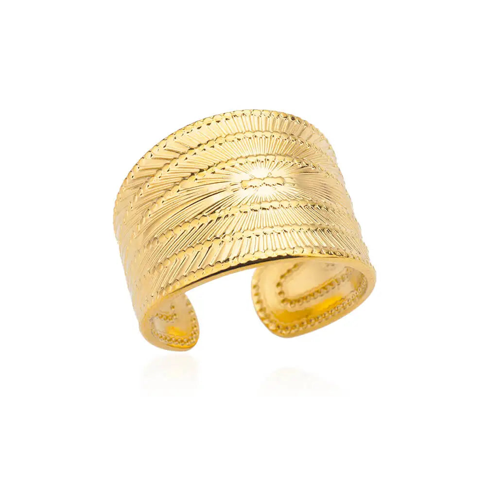 Edelstahlringe für Damen 2024 Trend Offener Goldfarbener Doppelperlenring Hochzeit Ästhetischer Schmuck Paar Geschenk anillos