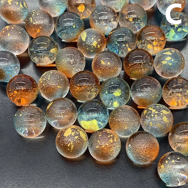 50 Stück 12mm Glasmurmeln Kugeln Charms Kugelautomat Hausdeko für Aquarium Vase Spielzeug für Kinder