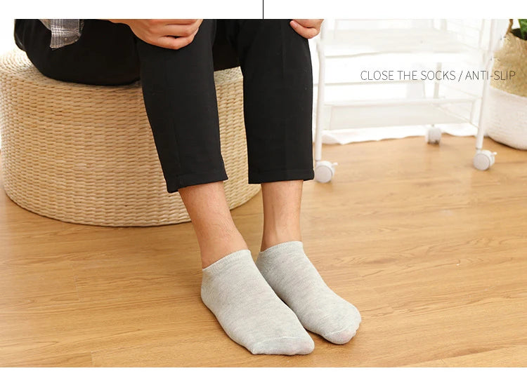 10/20/30Pairs Socks Men Women Boat Socks Thin Breathable Comfy Sweat-absorbing Ankle Socks Unisex Casual Plain Color Short Socks