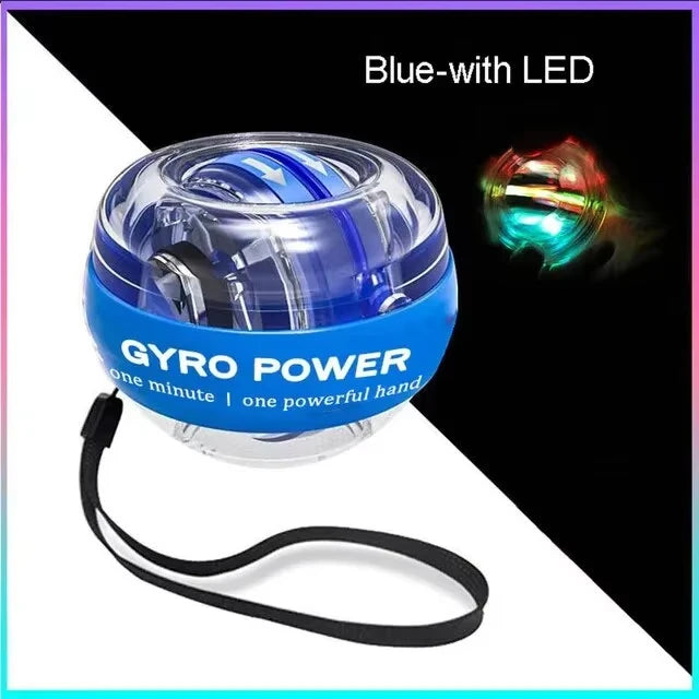 Handgelenk Ball Power Trainer Ball Automatischer Start Gyroskopischer Arm Hand Unterarm Exerciser Power Handgelenk Gyro Ball Sport Fitness Gerät
