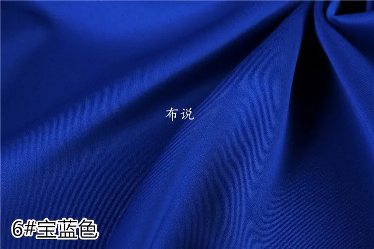 Space Cotton Fabric Thin Clothing Designer Four Sided Elastic Wholesale Cloth Diy Sewing Polyester Spandex Material