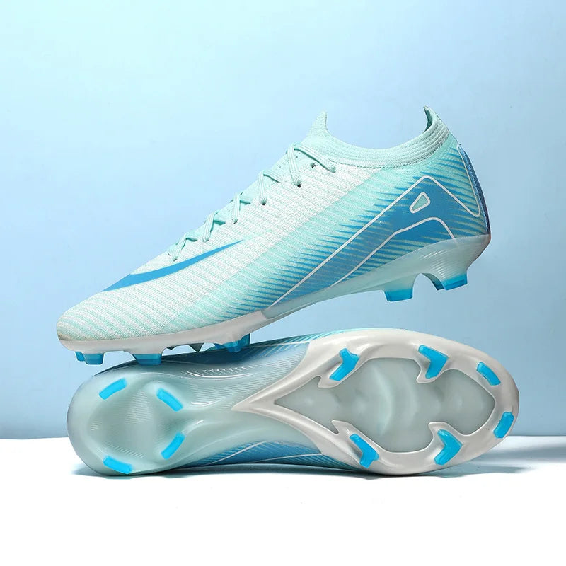 Nouvelles chaussures de football antidérapantes pour terrains de football, bottes d'entraînement, matchs, baskets unisexes de haute qualité pour adolescents, Chuteira De Campo