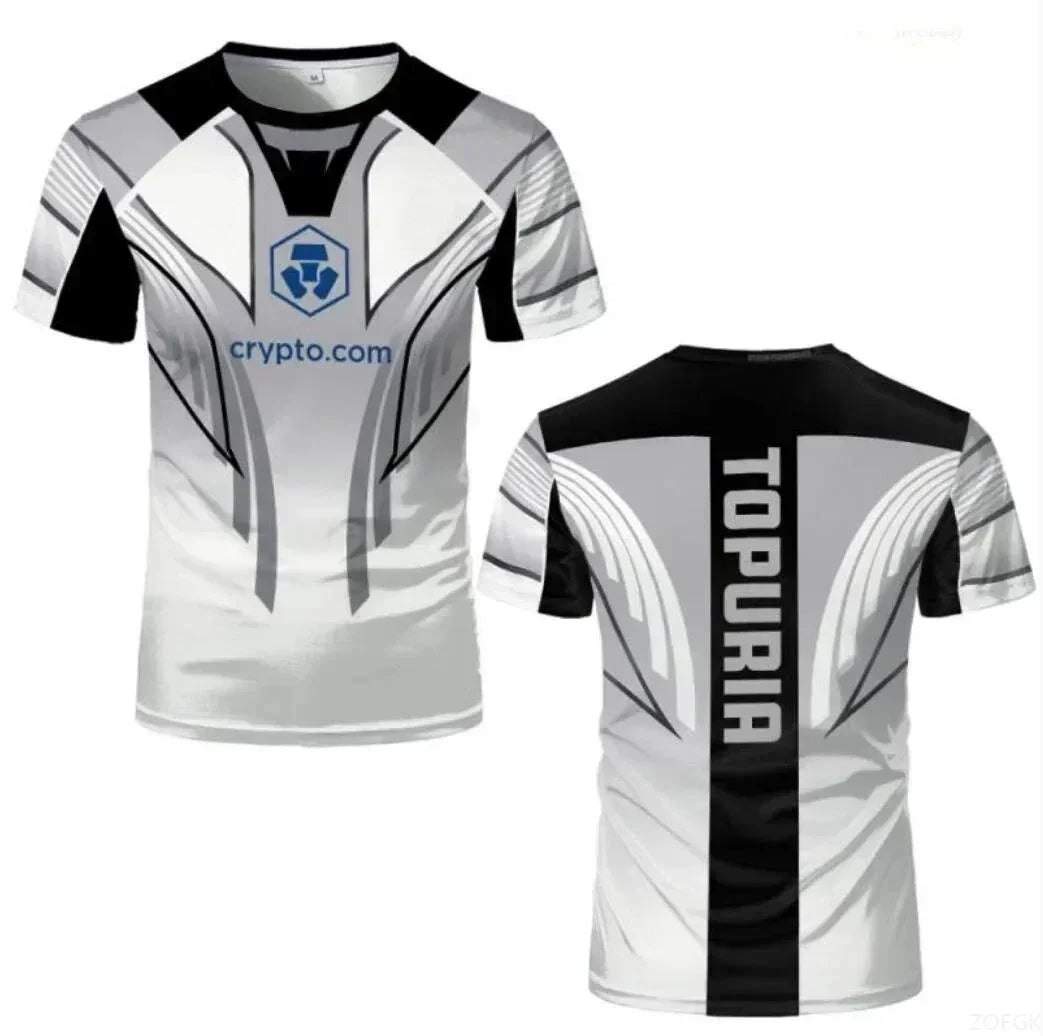 2026 Kampfsport-Wettbewerb T-Shirt Herren und Damen 3D-gedrucktes Oberteil Sommer Rundhals-Sportbekleidung Herren Outdoor Kurzarm-Oberteil