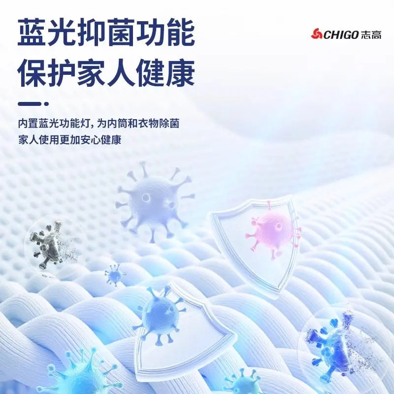 10KG 15KG Compact Top Loading Washer Dryer Fully Automatic Small Household Dormitory Apartment Washing Machine