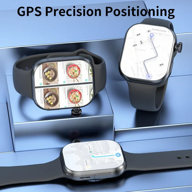 Neue VP19 Android Smartwatch Globale Version Wifi GPS 4G 5G Vollnetz SIM-Karte Drehbare Kamera Videoanruf Google Play Erwachsene