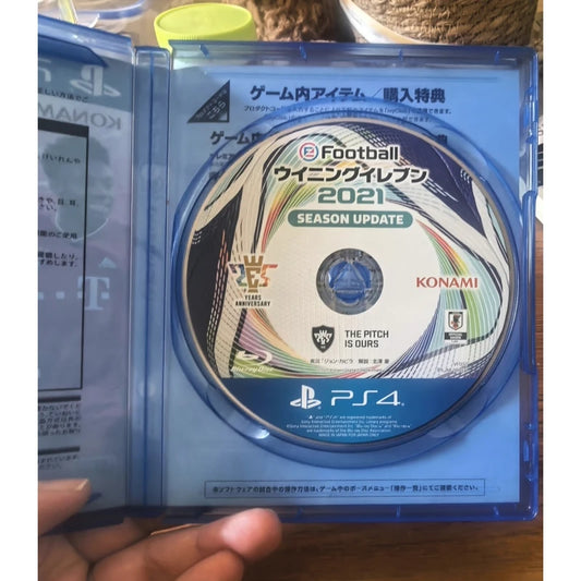 Playstatio4 PS4 Second Hand Game CD PES2021 Playstation4 Game Card Ps4 Games PES2021 Japanese version