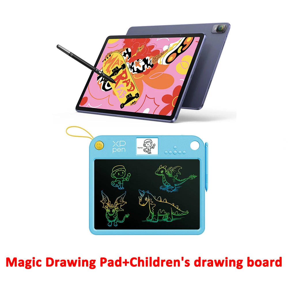 XPPen Magic Drawing Pad 12,2 Zoll Tablet Android 8GB/256GB 8000mAh mit X3 Pro Slim Stylus 16K Druckstufen Zeichentablett