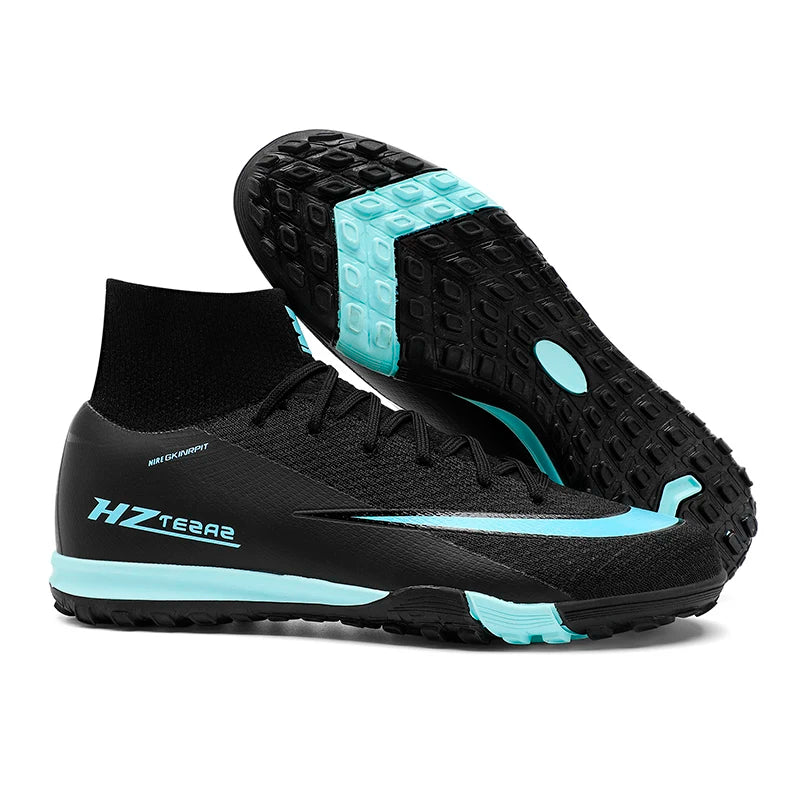 Neue hochwertige Herren Fußballschuhe TF/FG Trainingsfußballschuhe Ultraleichte rutschfeste Turf-Fußballschuhe Chuteira Campo
