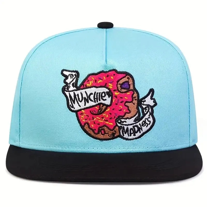Unisex Donut Stickerei Hip-Hop Mützen Outdoor Verstellbare Freizeit Baseball Caps Sonnenhut