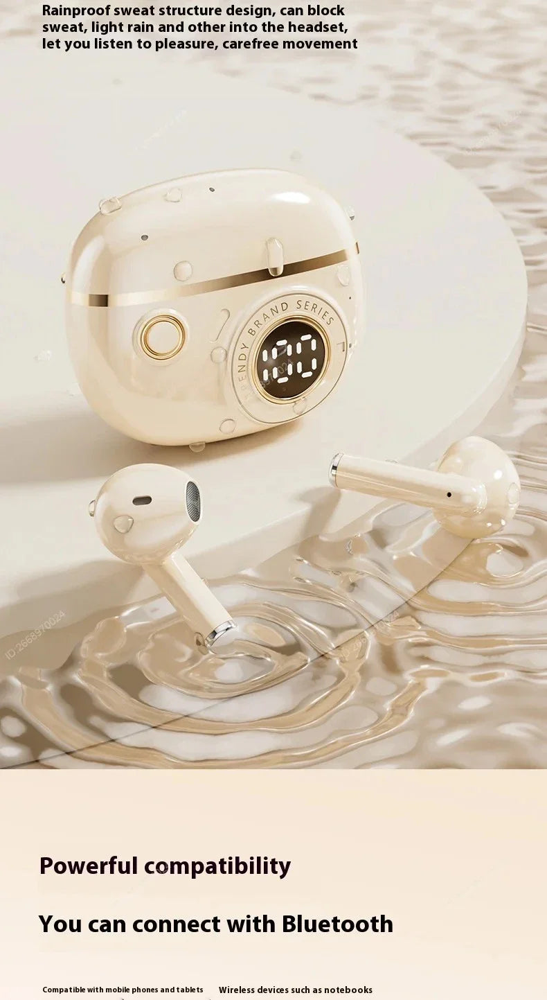 True Wireless In-Ear Headphones Balanced Armature Sleek Design Comfortable Fit Premium Sound Gaming Earphones for Sport