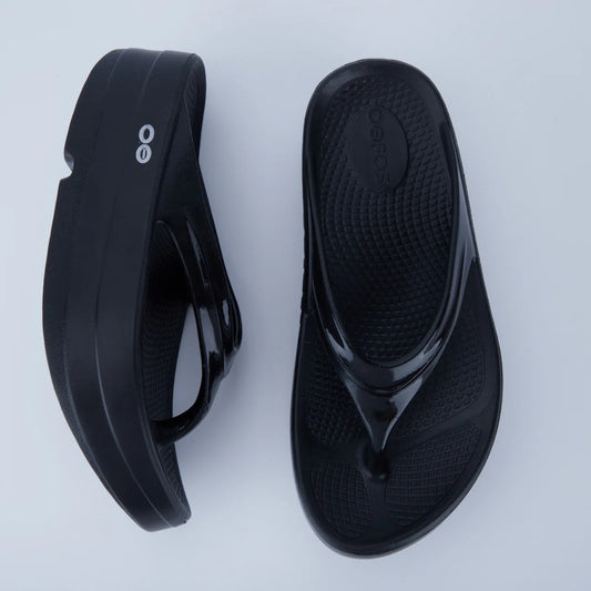Oofos Summer Sport Flip Flops Slip Resistant Thick Sole EVA Arch Support Sandals Cushion Recovery Slides Beach Slippers