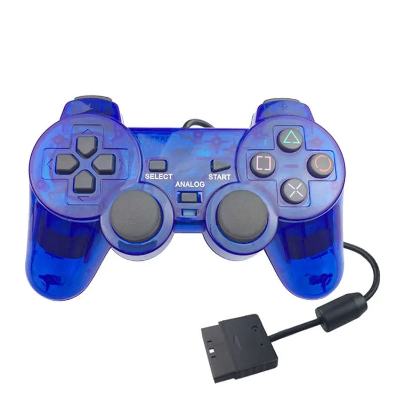 9 Colors Wired Gamepad for Sony PS2 Controller Gamepad for Sony PS2 Console Controller Mando Joystick Console Gaming Accessories