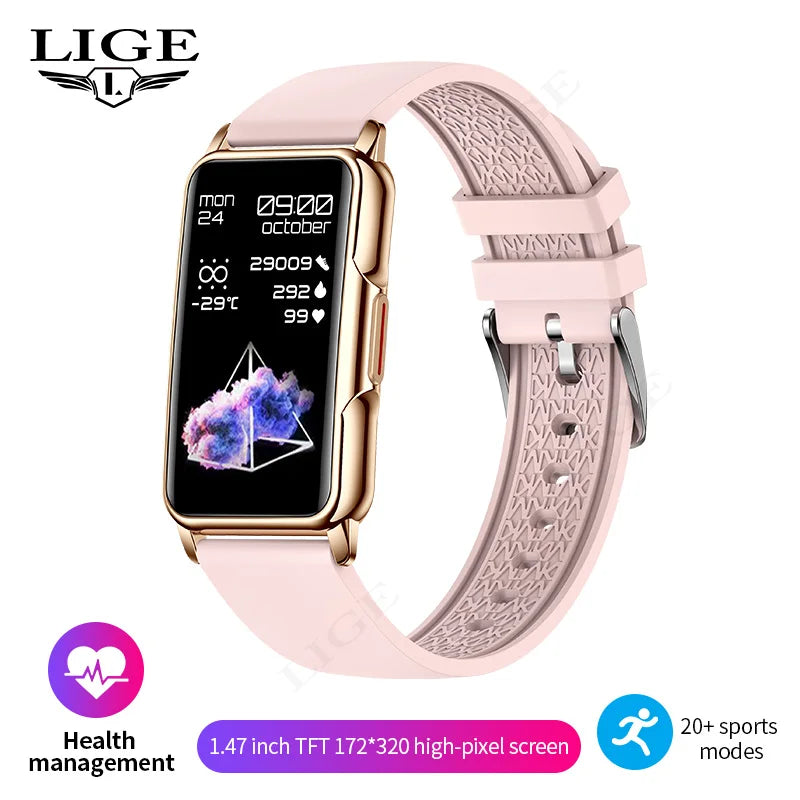 Für Android IOS Smart Armband Frauen Smartwatch Männer Herzfrequenz Blutsauerstoff Wasserdicht Sport Smart Band Uhr Für Damen +Geschenk