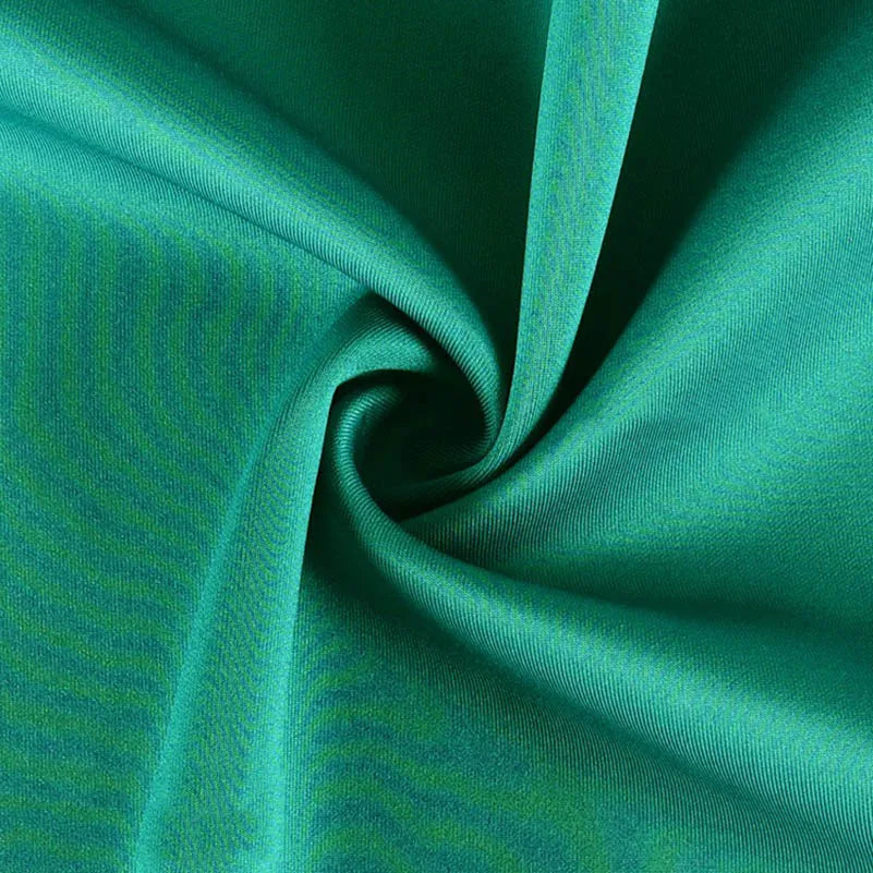 Tissu tricoté élastique Scuba résistant à l'usure, anti-boulochage pour la couture de pulls, jupes, uniformes scolaires, vêtements de sport au mètre