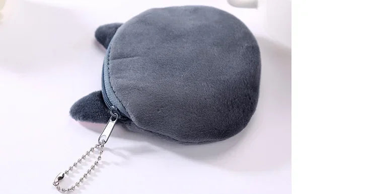 Cartoon Süße Schweinchen Geldbörse Kawaii Portemonnaie Weiche Plüsch Münztasche Schlüssel Kopfhörer Münz-Organizer Beutel Reißverschlusstasche Kindergeschenk