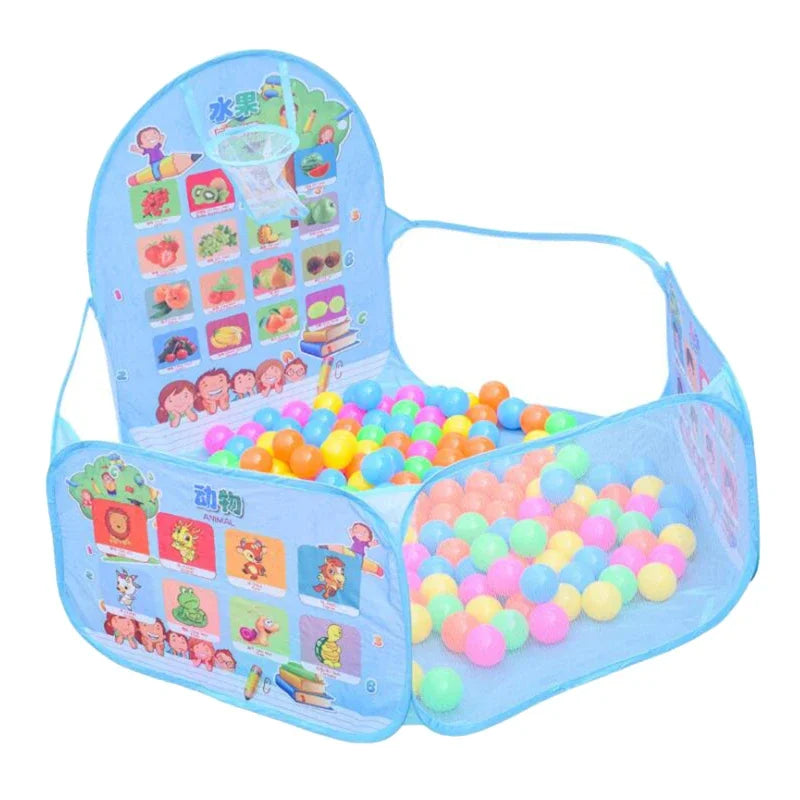 Tentes de château pliantes portables pour bébés et tout-petits, roses et bleues, jouets de camping, maison de jeux, décoration de chambre intérieure/extérieure, cadeau d'anniversaire et de Noël