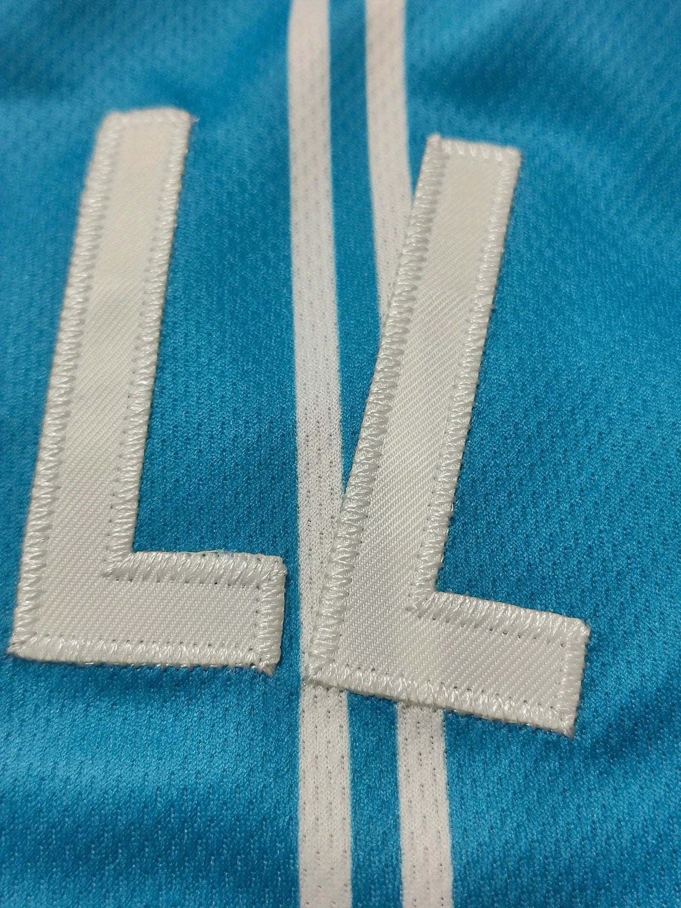 Maillot de basket-ball bleu lune #7 pour homme – Sans manches, respirant avec broderie de lettres contrastées, décontracté, tenue de sport