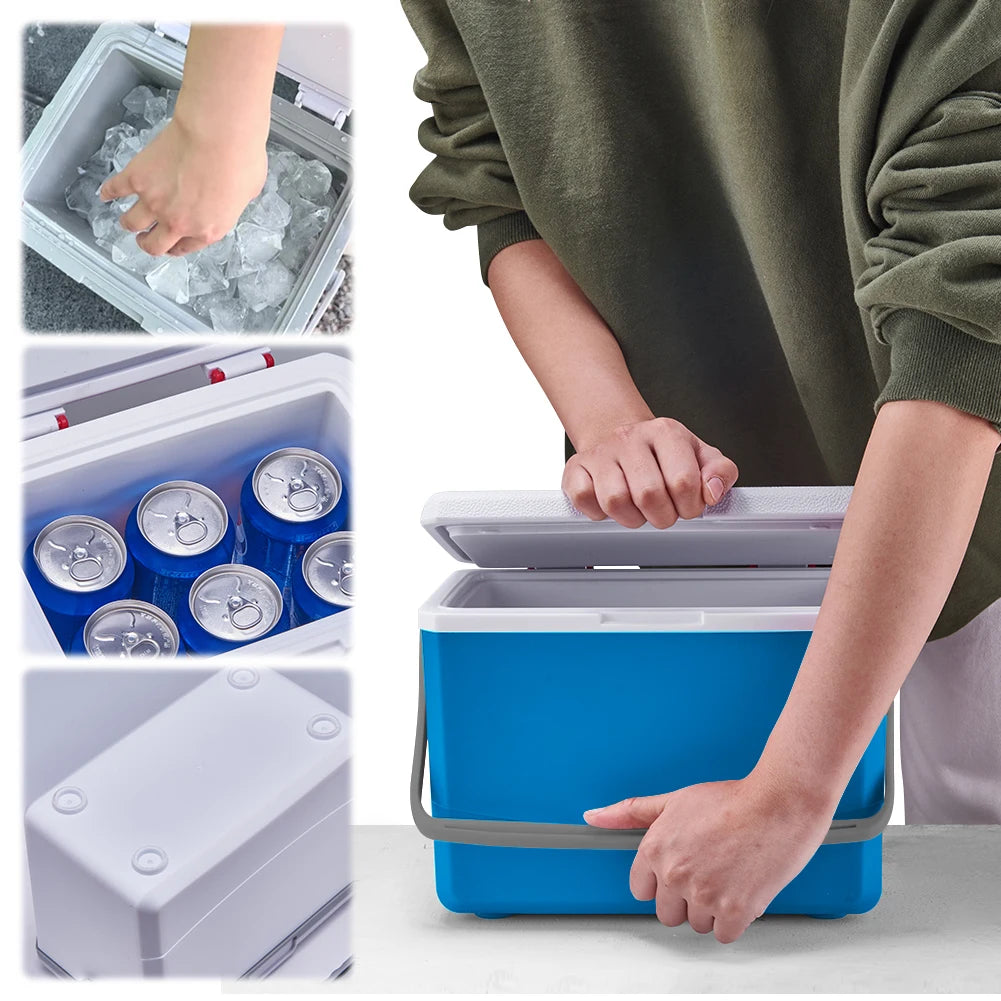 3/5L Camping-Kühlbox Wärmeerhaltung Auto-Kühlschrank Großraum-Camping-Kühlschrank Eisbox Kühlgetränke-Aufbewahrungsbox