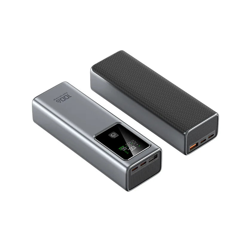 20000MAh 100W Power Bank, Fast Charging Large Capacity Long-lasting Mobile Phone Charging Laptop Portable Outdoor Power Bank