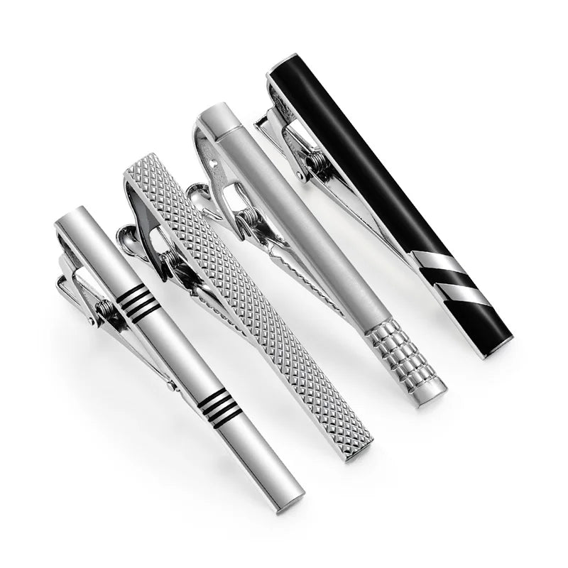 Pince à Cravate Minimaliste Pour Homme Pince à Cravate Pour Chemise Homme Boîte Cadeau Fête Professionnel Bijoux Boutons De Manchette Homme Luxe Avocat Mode Homme