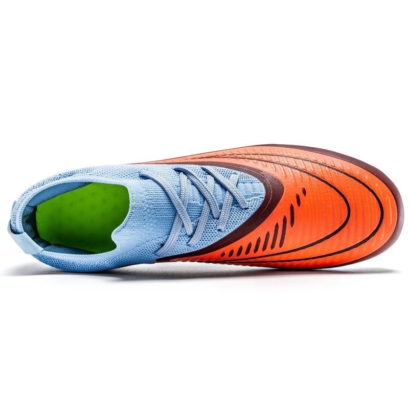 H08-1 Professionelle Herren-Fußballschuhe Training Rutschfeste Stollenschuhe TF/FG Fußballschuhe Chuteira Campo für Männer 35-45