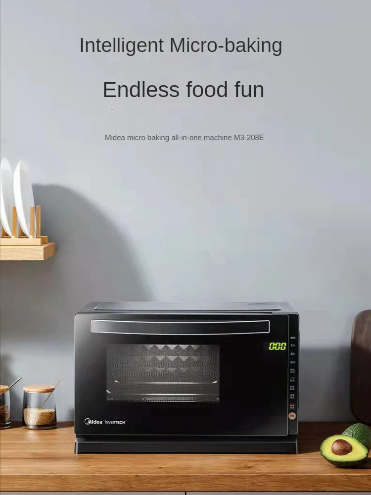 20L Midea M3-208E Mikrowelle Intelligente Mikrowellen Multi-Funktions-Konversionsplatte Mikrodampfbacken Integriert