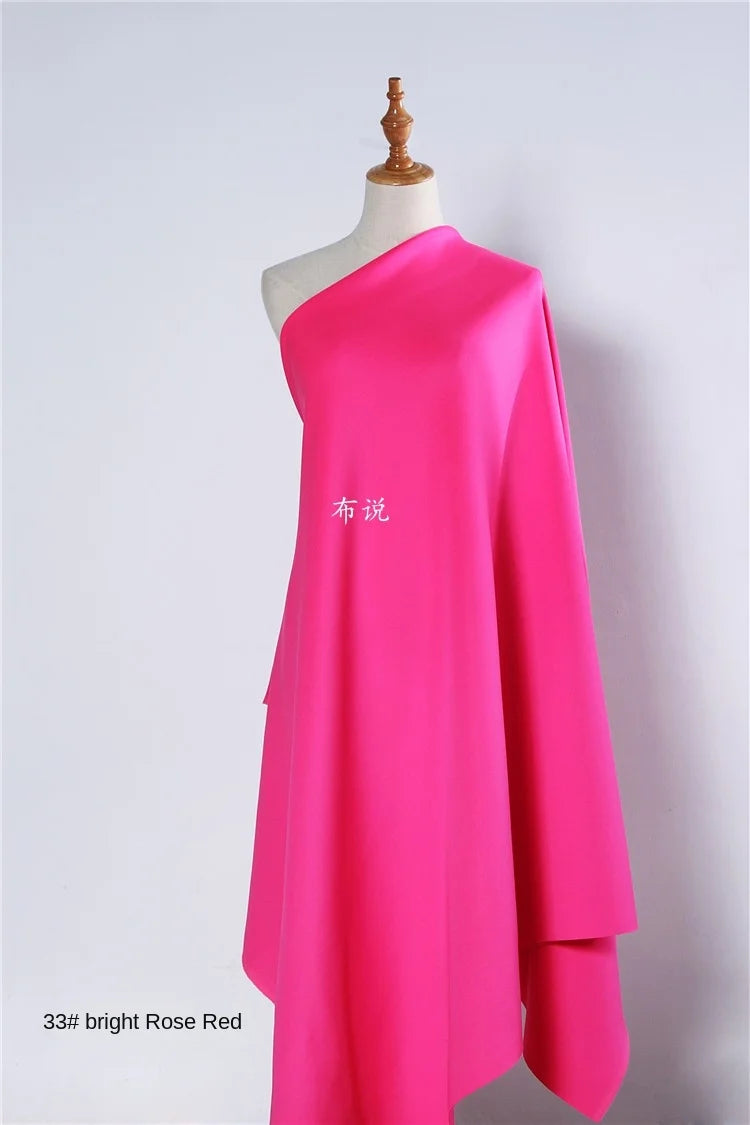 Space Cotton Fabric Thin Clothing Designer Four Sided Elastic Wholesale Cloth Diy Sewing Polyester Spandex Material