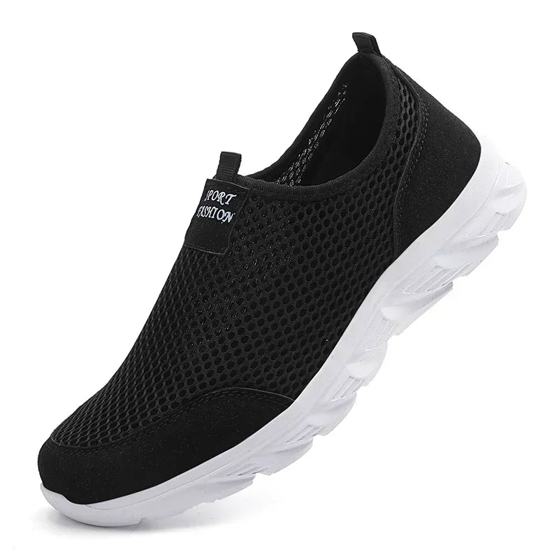 Nouvelles Chaussures de Course pour Hommes Chaussures de Sport Respirantes Légères Tendance Été en Maille Respirante pour Hommes Grandes Tailles 38-47