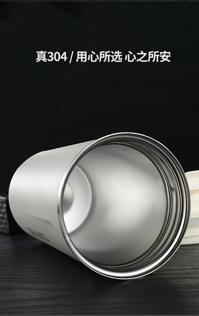 Tasse à café Thermos 380/510 ml en acier inoxydable avec affichage de la température, bouteille d'eau isolée, flasque sous vide.