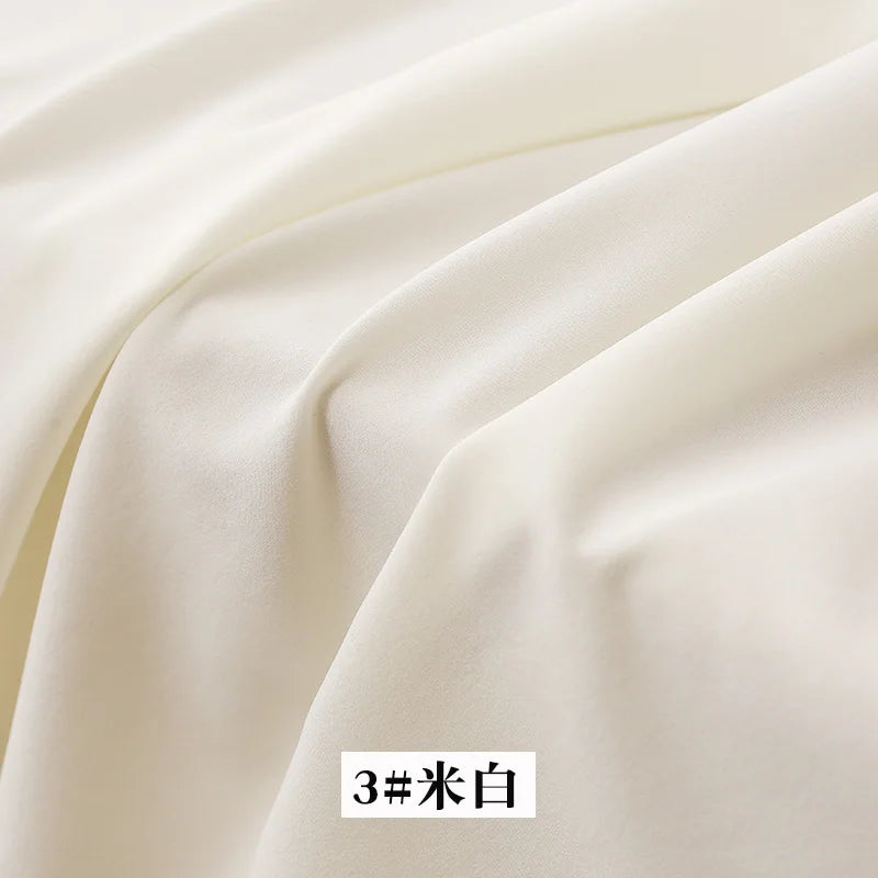 Tissu de doublure élastique doux et respirant de 150x50cm/500cm pour doublure de robe, doublure de vêtement de protection solaire pour chemise de base, tissu DIY fait à la main