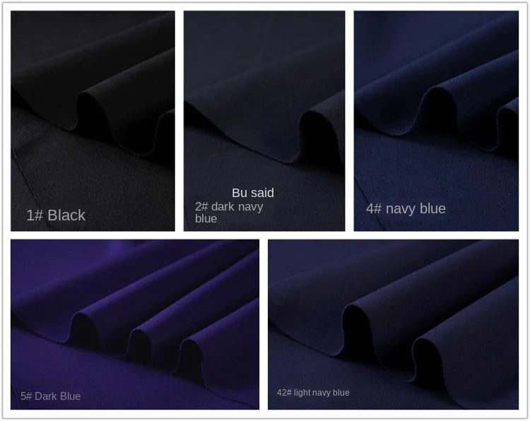 Space Cotton Fabric Thin Clothing Designer Four Sided Elastic Wholesale Cloth Diy Sewing Polyester Spandex Material