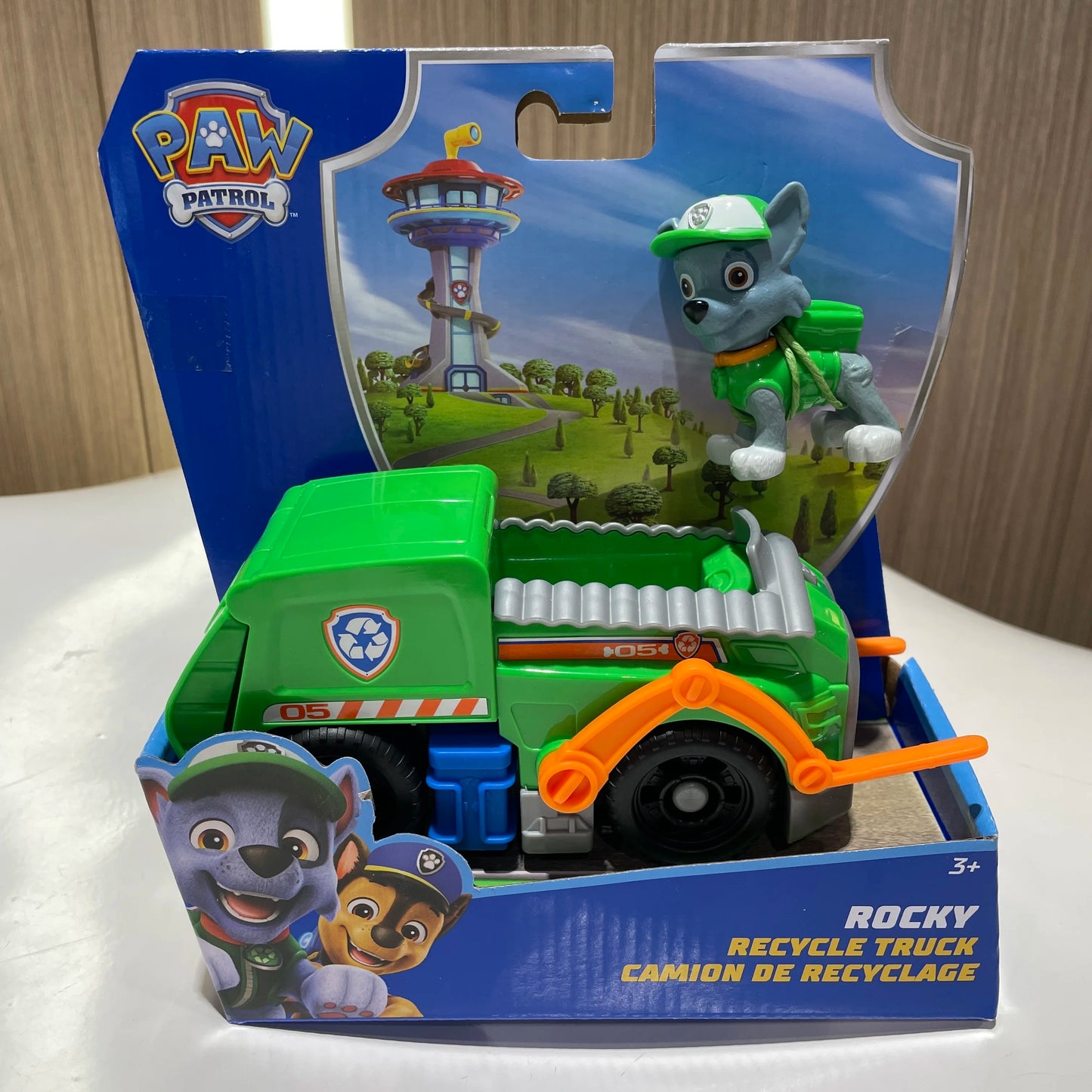 Nouveau véhicule original PAW PATROL voiture Ryder Tracker Everest Chase Rex Skye Rocky Marshall Zuma Figurine jouet cadeau d'anniversaire pour enfant