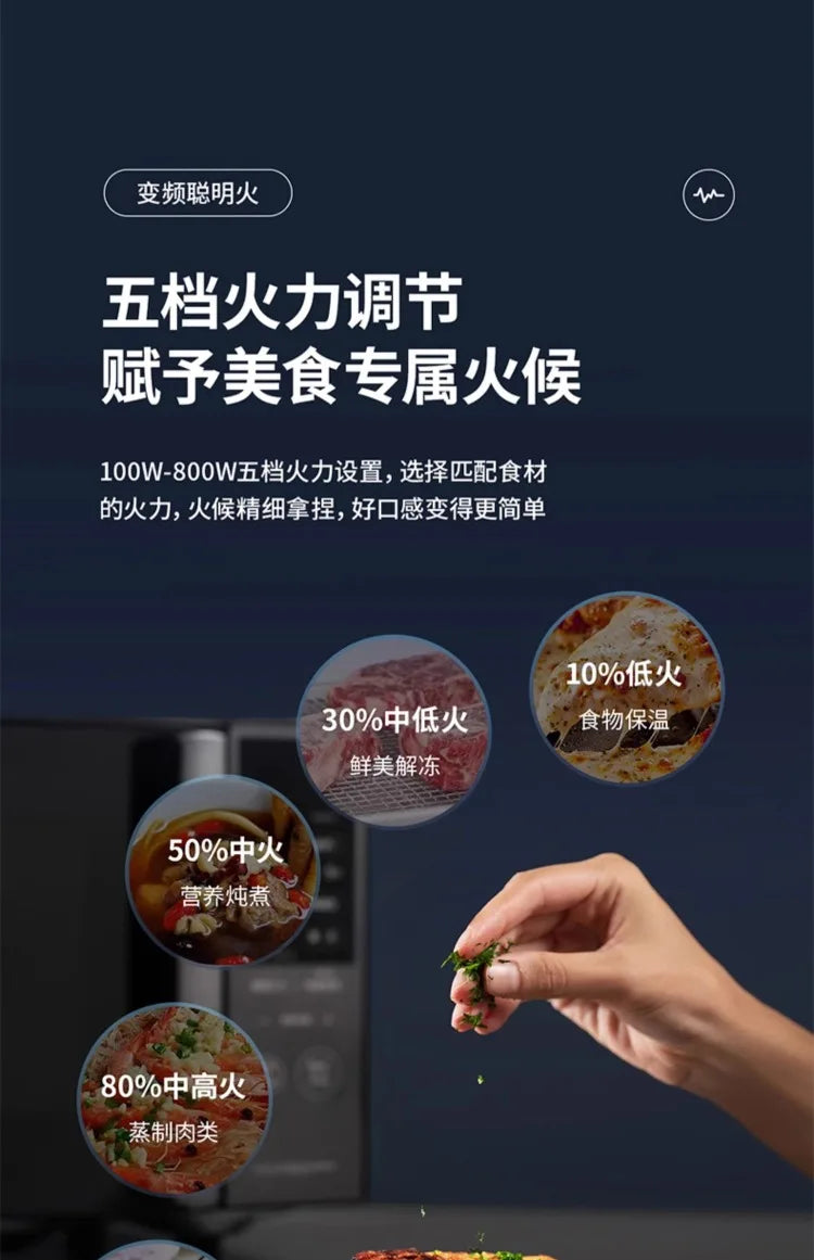 220V Midea Inverter Microwave Oven Convection Oven Combo 1st Energy Efficiency Light Wave Oven WDC