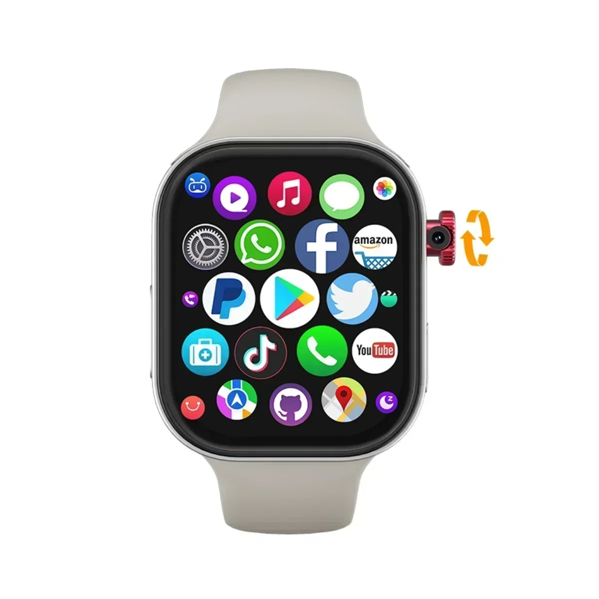 La smartwatch Android 4G VP99 dispose d'une caméra rotative à 180°, d'un emplacement pour carte SIM, du suivi GPS, de la connectivité WiFi, d'un espace de stockage de lecture et de la voix IA.