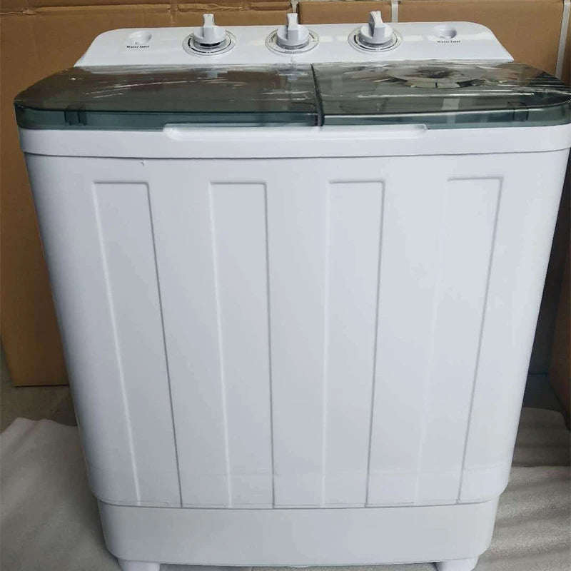 Lave-linge et sèche-linge portables semi-automatiques 2-en-1 Lave-linge portable avec pompe de vidange