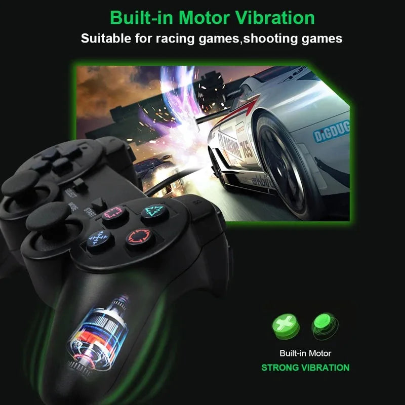 9 Colors Wired Gamepad for Sony PS2 Controller Gamepad for Sony PS2 Console Controller Mando Joystick Console Gaming Accessories
