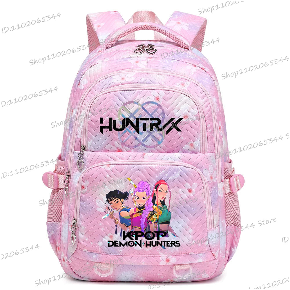 Cute Cartoon Backpack Anime Cartoon Student Teenage Children Girl Boy Schoolbag Anime Men Women Waterproof Laptop Bookbag
