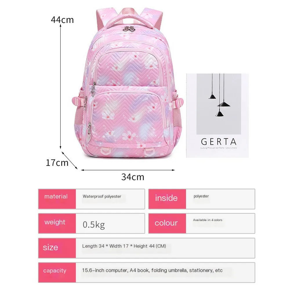 Cute Cartoon Backpack Anime Cartoon Student Teenage Children Girl Boy Schoolbag Anime Men Women Waterproof Laptop Bookbag