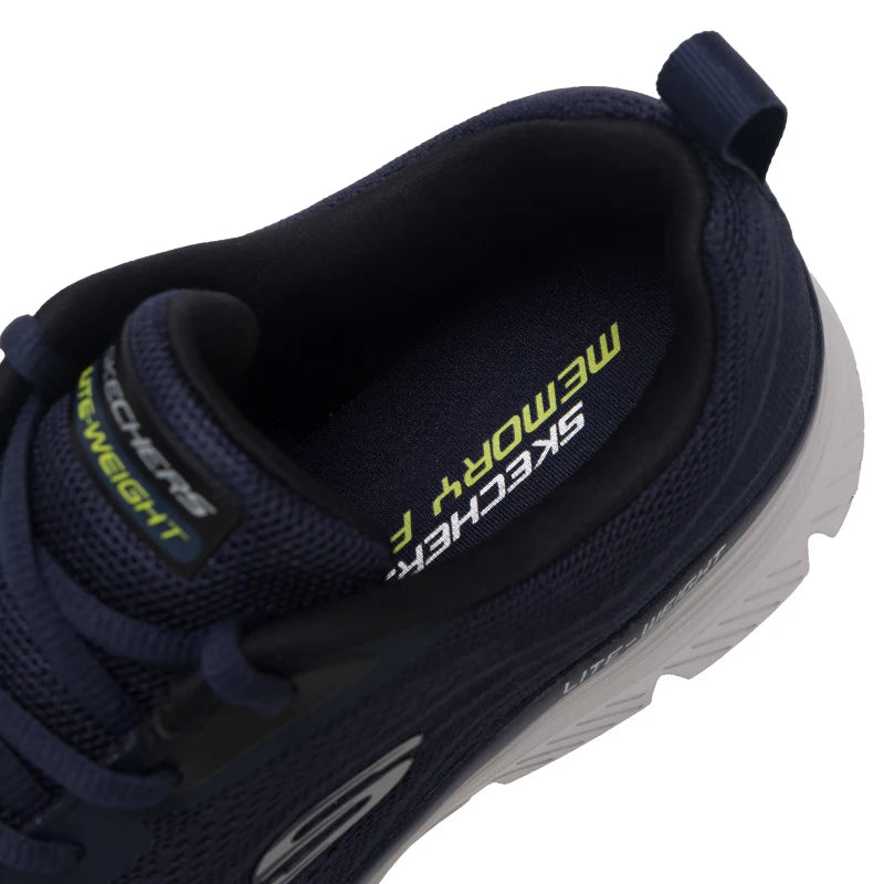 Skechers Chaussures Homme, Chaussures de Sport, Entraînement Fitness, Amorti, Respirantes, Chaussures de Course Décontractées 8790345-Nvy