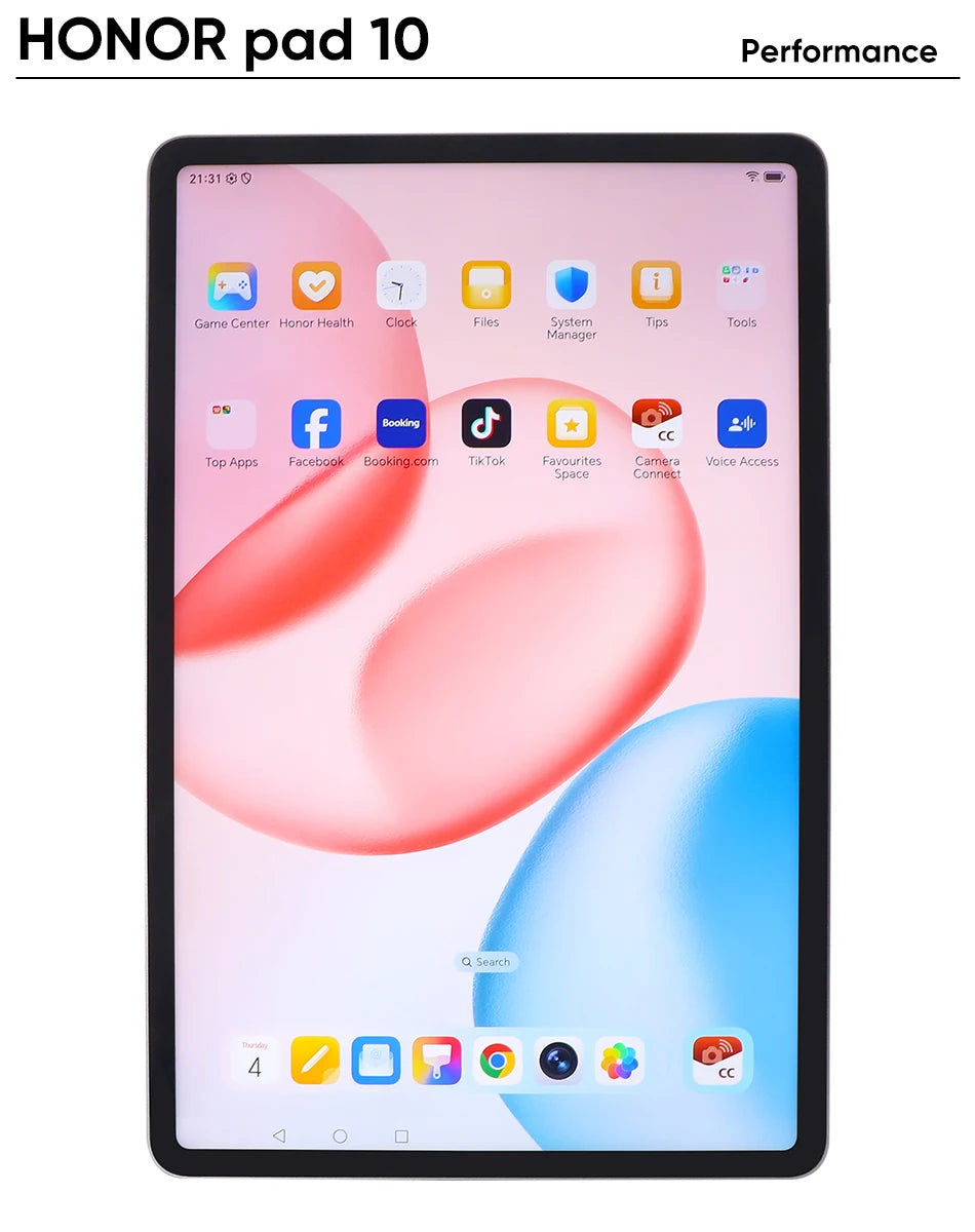 Nouvelle HONOR Pad 10 Version Globale 2025 Écran Confort Visuel HONOR 12,1" WIFI 2.5K Batterie Haute Densité d'Énergie 10100mAh MagicOS 9.0